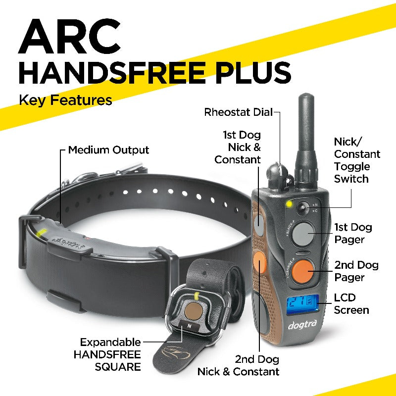 Dogtra ARC HANDSFREE PLUS – Soggy Dog Gear