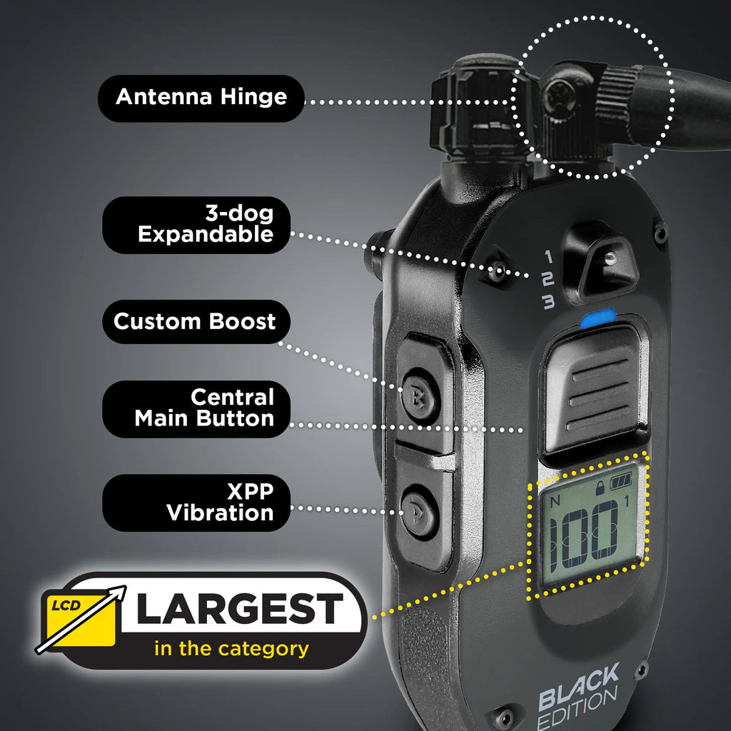 Dogtra 1900X Black Edition - Long Range – Soggy Dog Gear