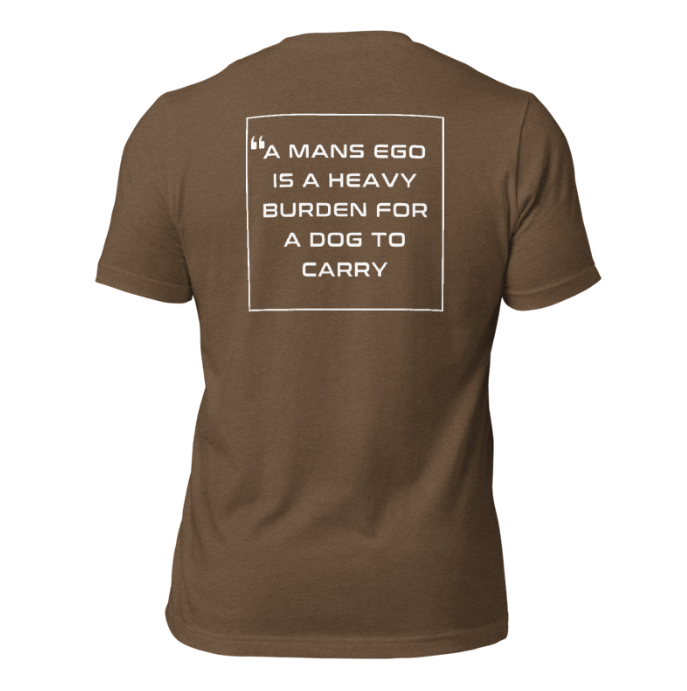 Soggy Dog Gear “Heavy Burden” T-Shirt – Pre-Order